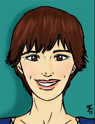 Mary Cartoonified